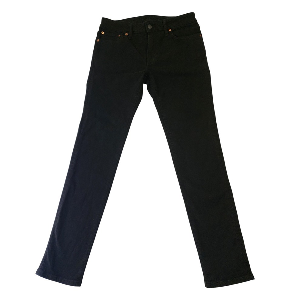 American Eagle Airflex+ Skinny Jeans Mens 32x32 Black Stretch Denim Pants